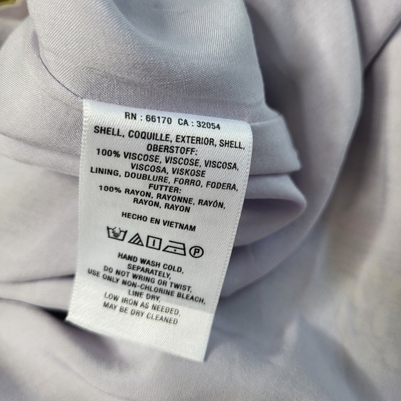 Anthropologie Echarp Skirt. Size 2. Light Purple, Pink, White & Yellow. - Picture 12 of 12